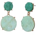 Mystical Druzy Drop Earrings