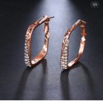 Studded-hoop-earrings