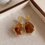 Emberstone Drop Earrings