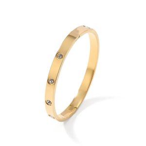 Celestial Sparkle Bangle Bracelet