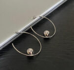 The Silver Orbital Hoops