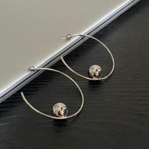 The Silver Orbital Hoops