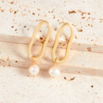 IsIa Pearl Drop Earrings