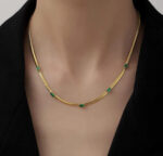 Emerald Whisper Necklace