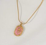 Blush Bloom Pendant Necklace