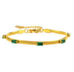 Emerald Glow Bracelet