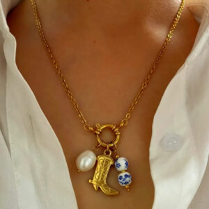 Western Charm Pearl Necklace