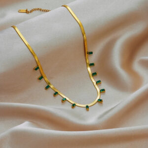 Emerald Glow Necklace