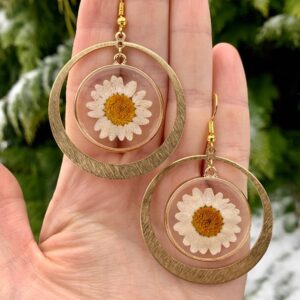 The Daisy Halo Earrings