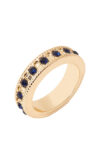 Midnight Luxe Sapphire Band Ring
