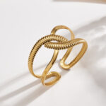 Serpent Curve Statement Cuff