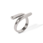 Minimalist Celestial Wrap Silver Ring