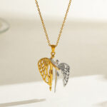 Celestial Guardians Dual-Tone Necklace