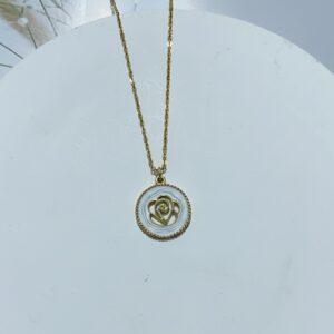Ethereal Rose Necklace